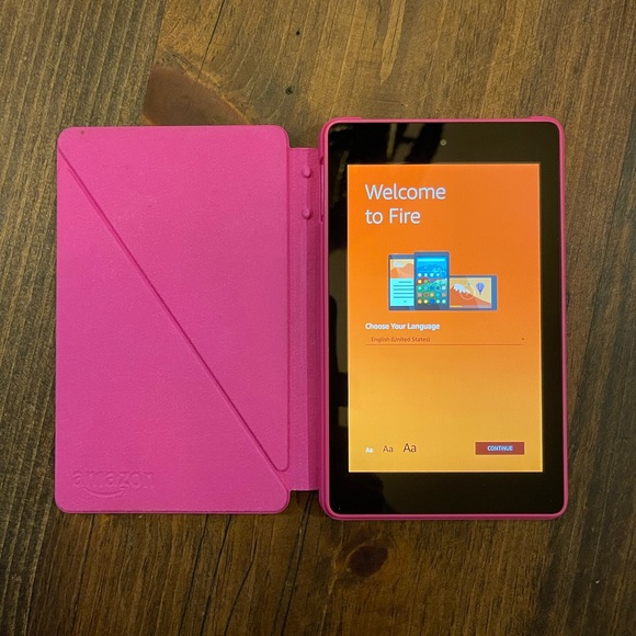 Amazon Fire HD 6 Tablet, 6" HD Display, Wi-Fi with Case Great For Kids, Movies - Picture 2 of 7